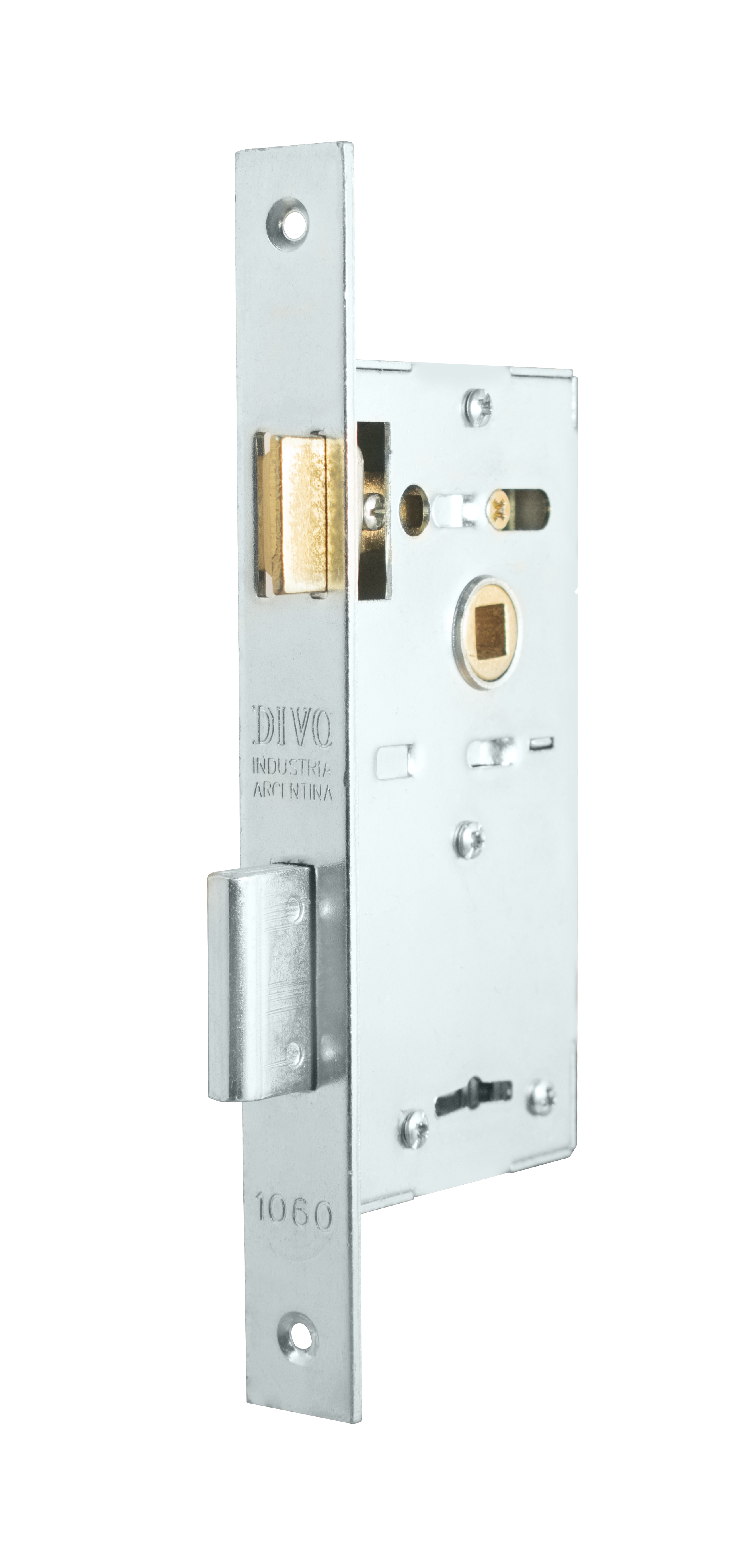 Cerradura de seguridad, caja chica frente angosto