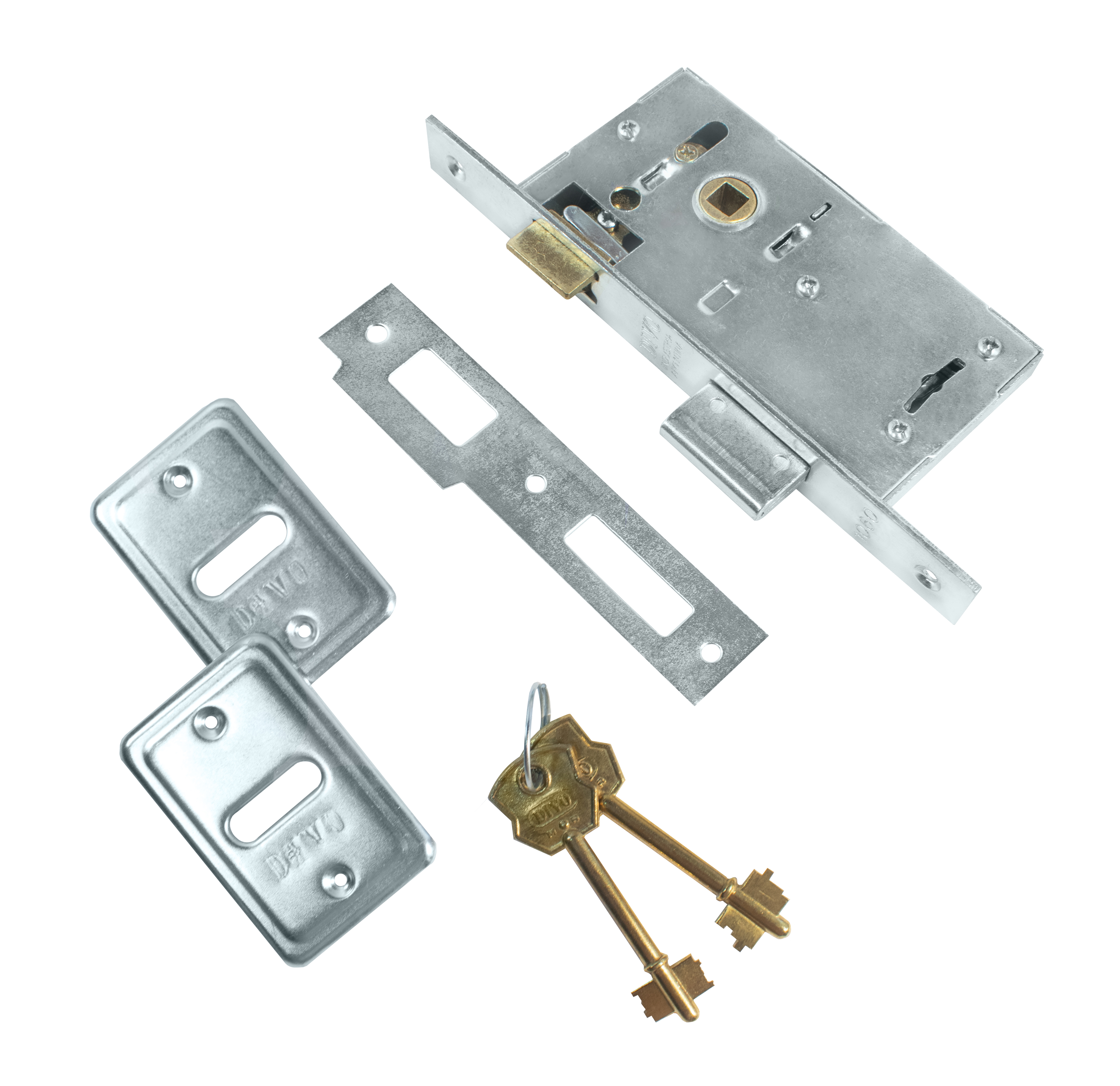 Cerradura de seguridad, caja chica frente angosto