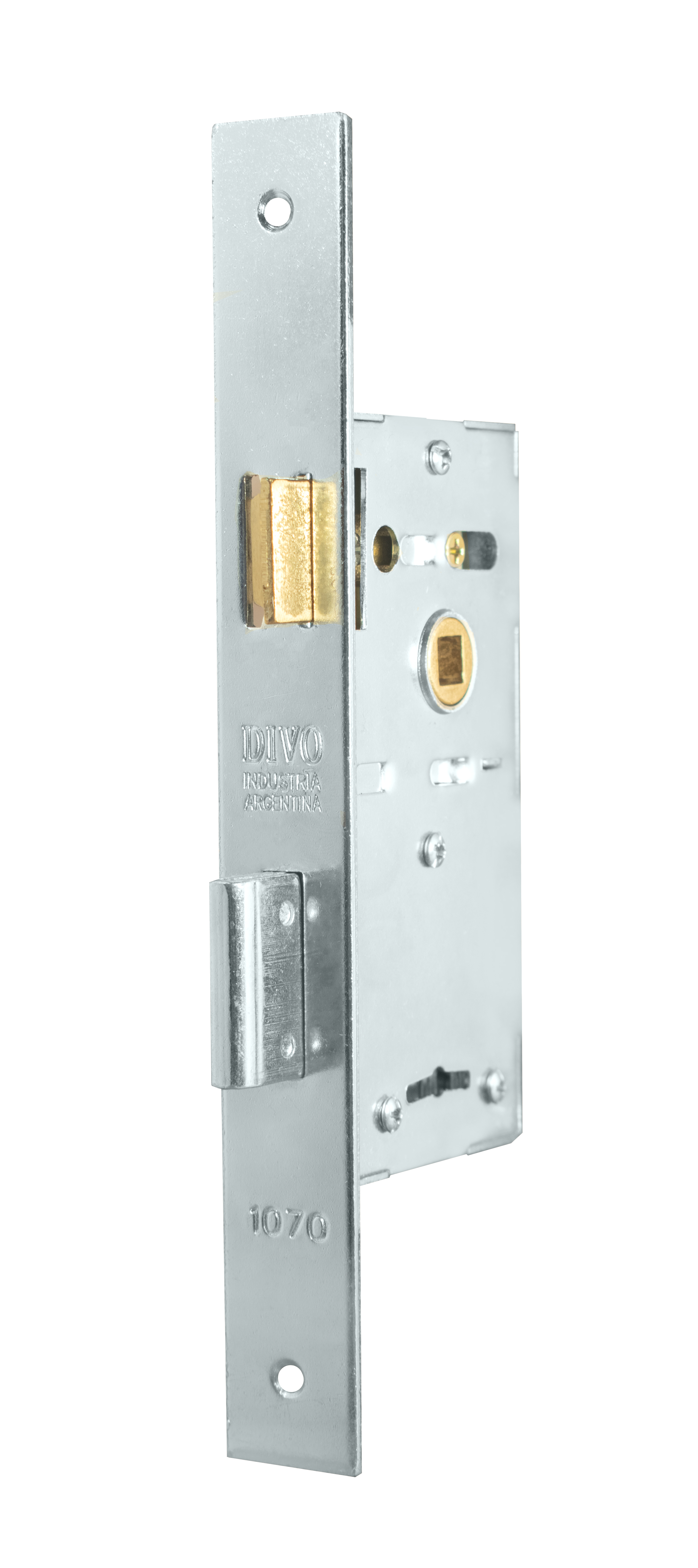 Cerradura de seguridad, caja chica frente ancho