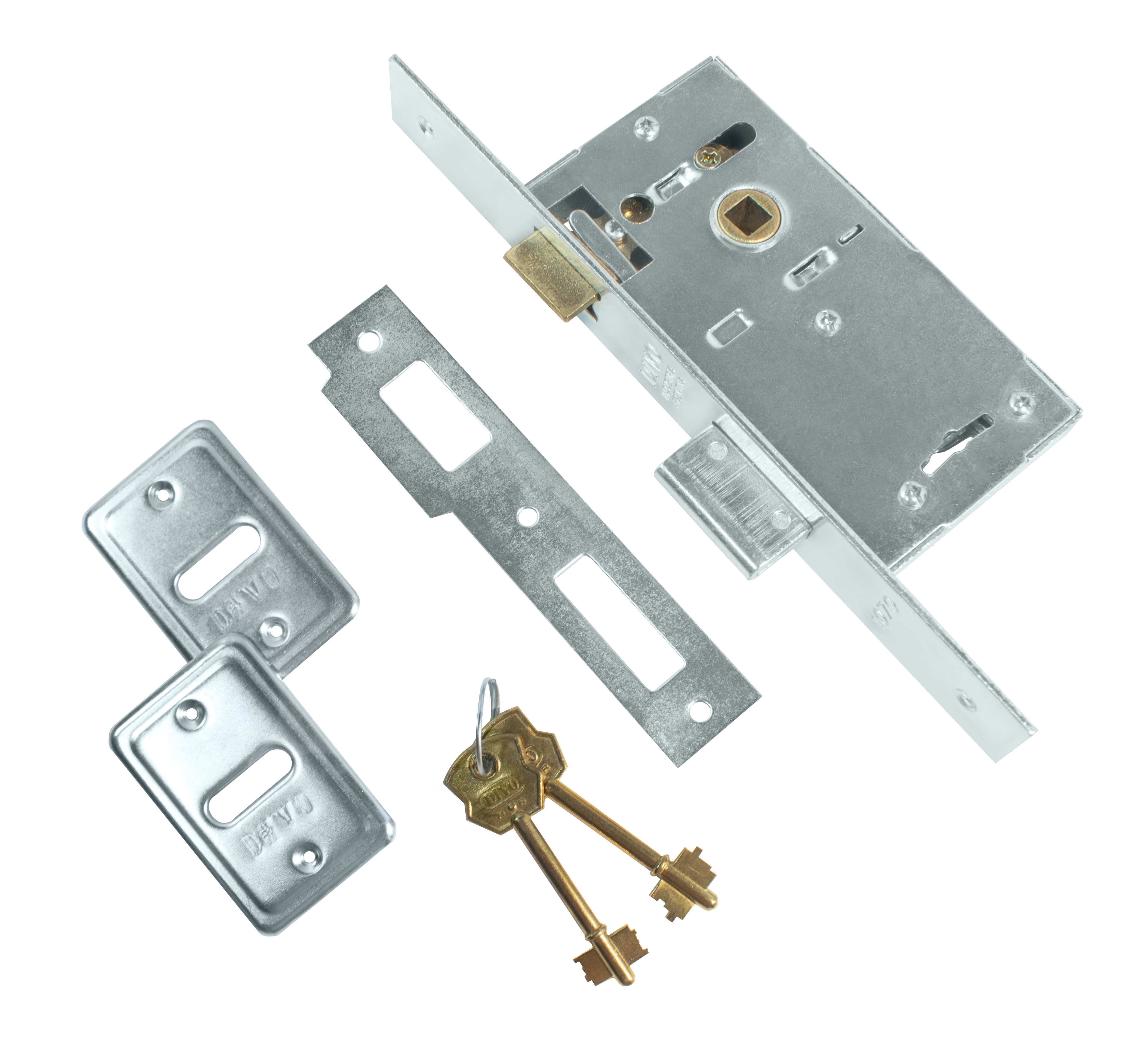 Cerradura de seguridad, caja chica frente ancho