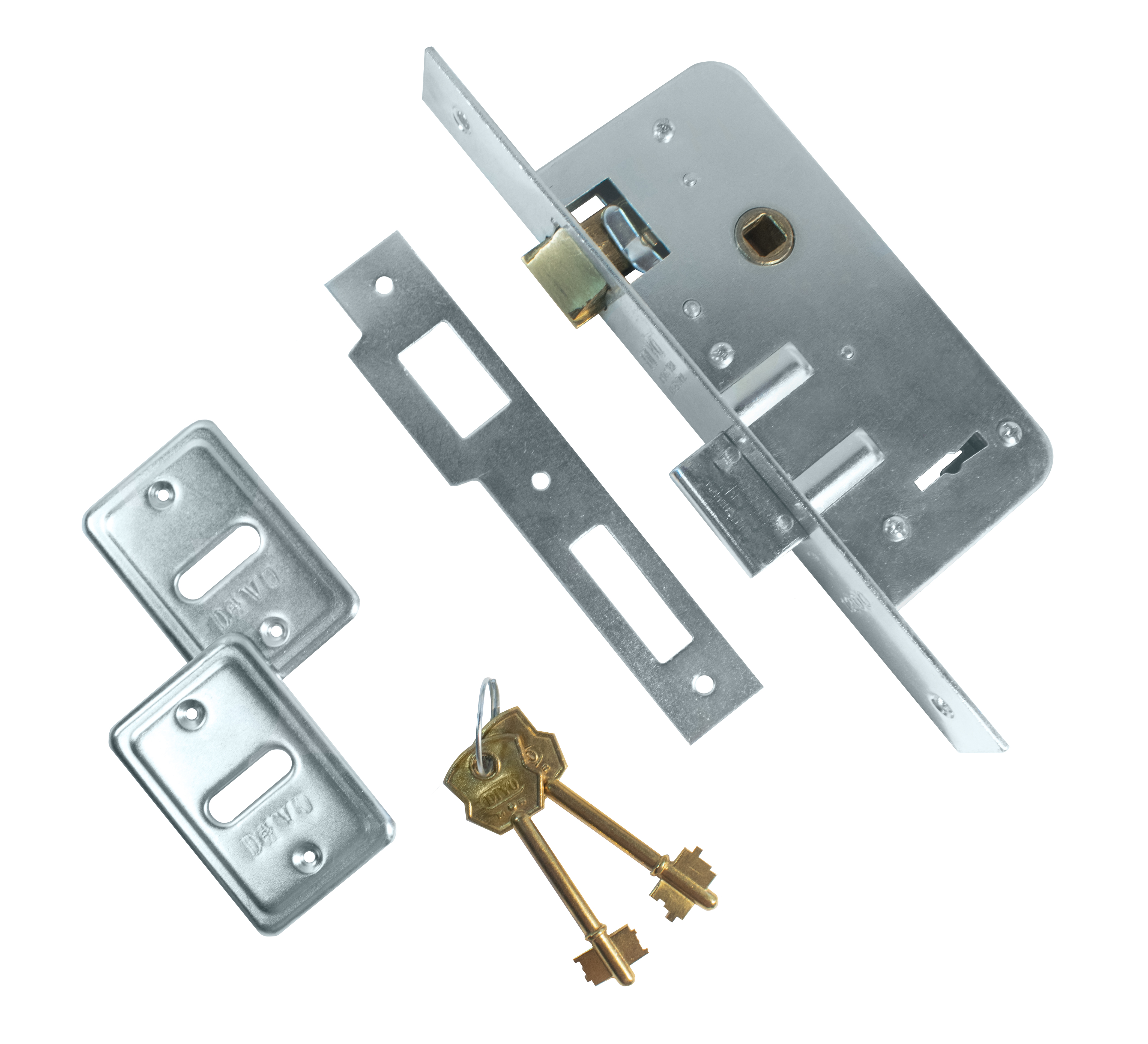 Cerradura de seguridad, perno rectangular