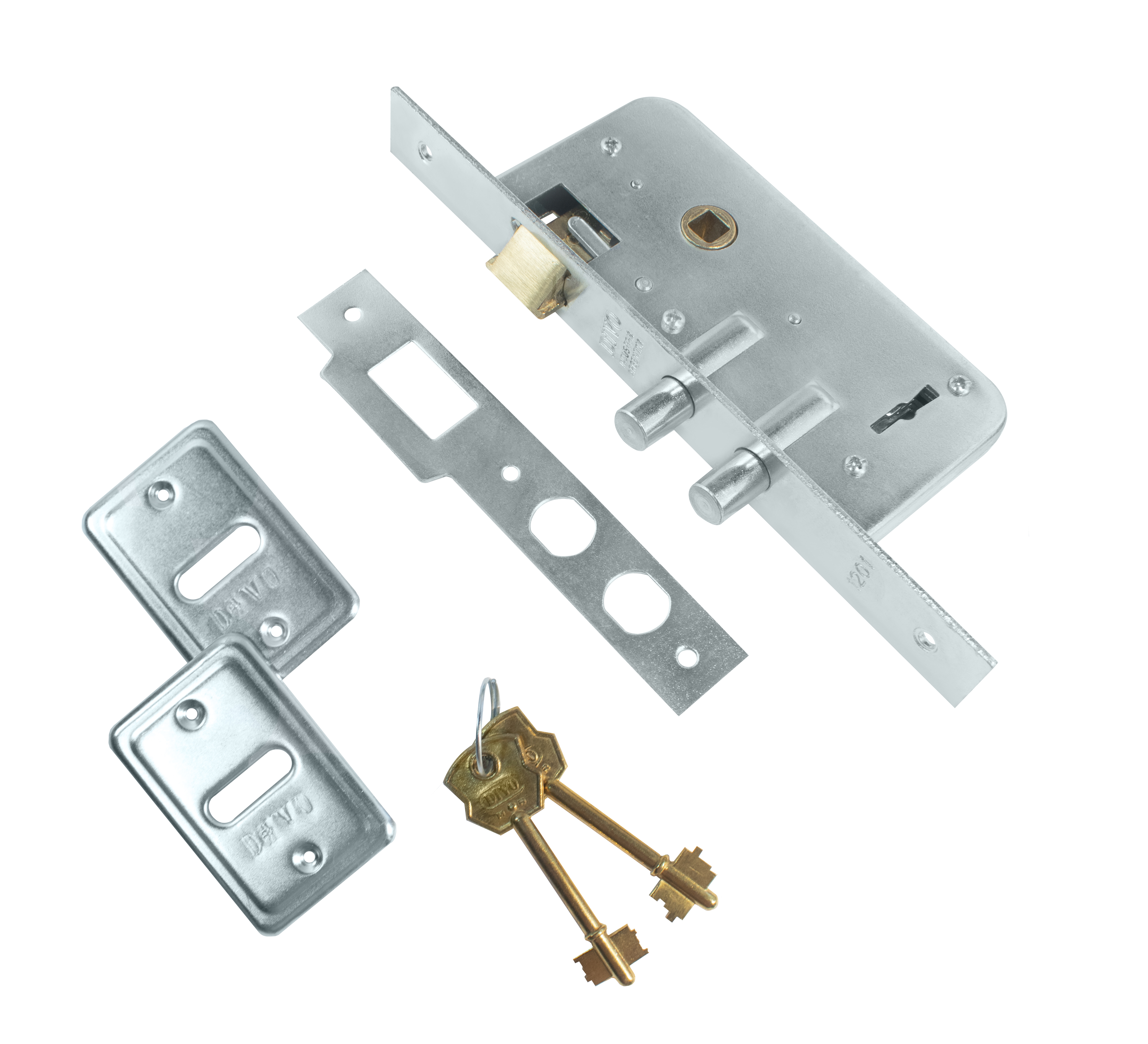 Cerradura de seguridad doble perno